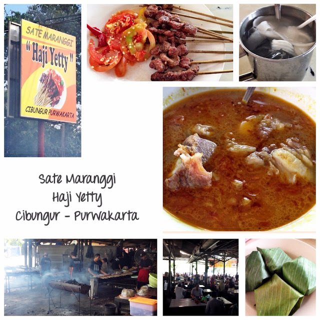 Sate Maranggi Haji Yetty, Cibungur Purwakarta ikon kuliner Purwakarta