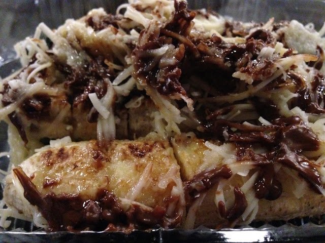 Pisang Bakar Nutella + Keju dessert yg menggoda