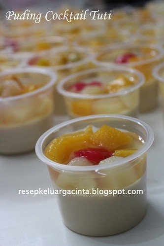Puding Cocktail Tuti