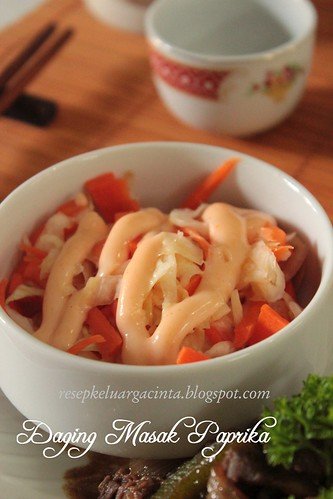 Daging Masak Paprika a la Keluarga Cinta