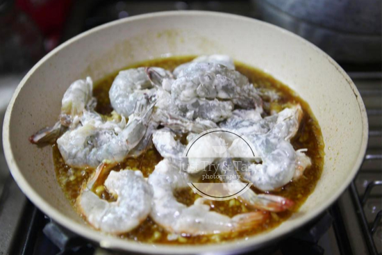 Resep Udang Saus Jahe Wijen JTT Resep Udang Saus Jahe Wijen JTT