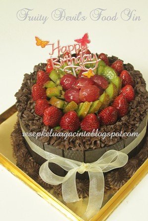 Fruity Devil's Food Yin