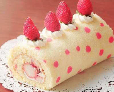 Resep Cara Membuat Bolu Gulung Polkadot Resep Cara Membuat Bolu Gulung Polkadot