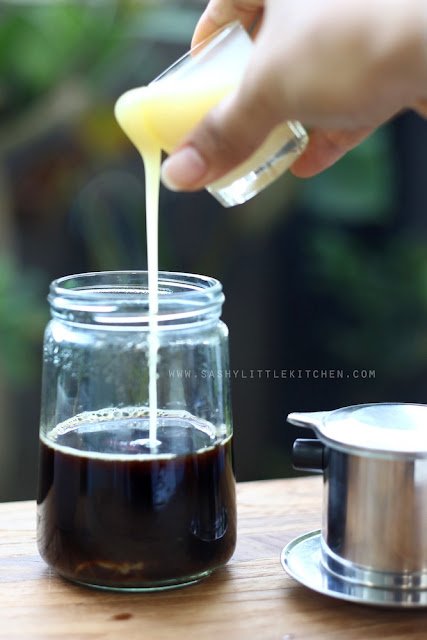 Vietnamese Jelly Ice Coffee (Es Kopi Vietnam dengan Jelly Kopi)