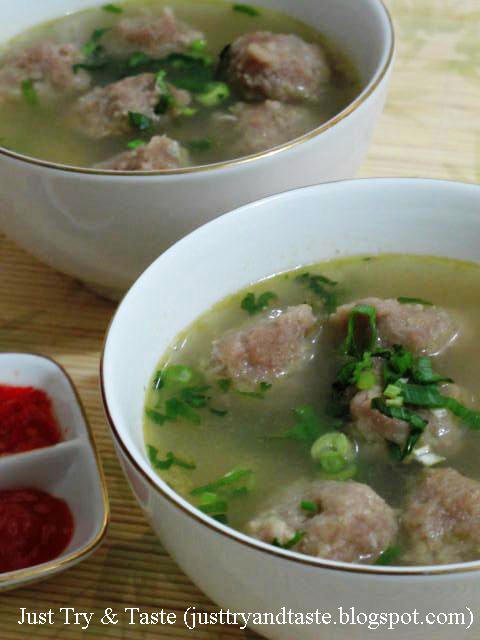 Resep Homemade Bakso Kuah Daging Sapi JTT Resep Homemade Bakso Kuah Daging Sapi JTT