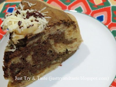Resep Cake Kukus Pisang Coklat Keju JTT Resep Cake Kukus Pisang Coklat Keju JTT
