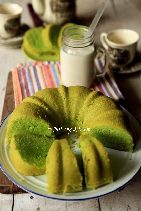 Resep Cake Tape Pandan Keju Kukus JTT Resep Cake Tape Pandan Keju Kukus JTT