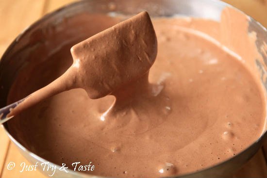 Resep Cake Chiffon Coklat dengan Krim Mocca JTT