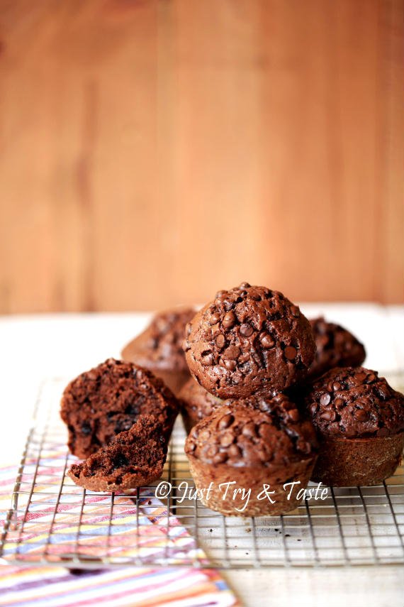 Muffin Coklat Super Nyoklat Muffin Coklat Super Nyoklat