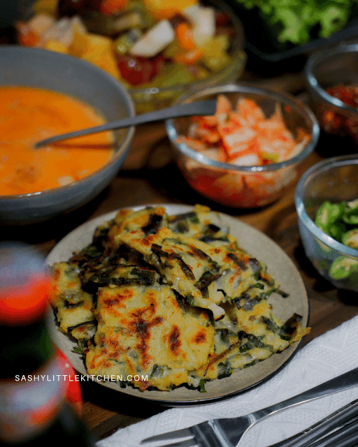 Panjeon (pancake daun bawang)