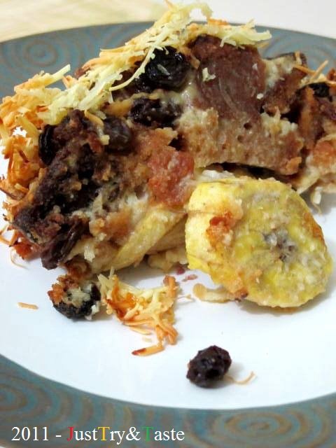 Resep Puding Roti & Pisang Resep Puding Roti & Pisang