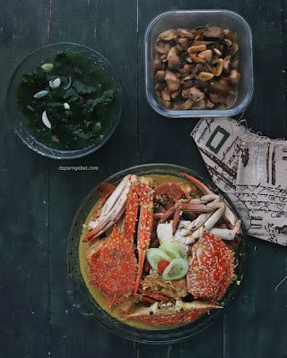 resep masakan rajungan saus padang