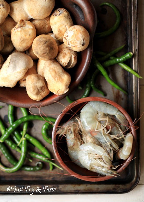 Resep Sayur Asam Udang, Jamur dan Cabai Hijau JTT Resep Sayur Asam Udang, Jamur dan Cabai Hijau JTT