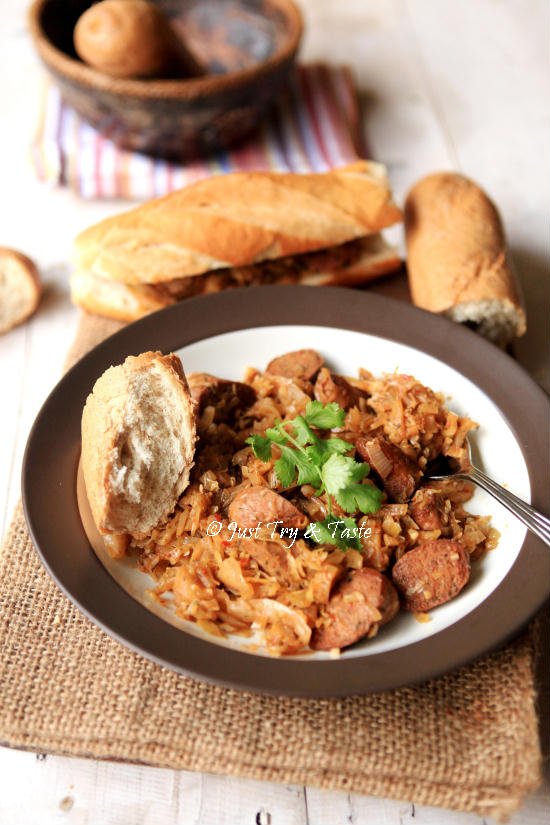 Tumis Sauerkraut dengan Sosis dan Apel JTT Tumis Sauerkraut dengan Sosis dan Apel JTT